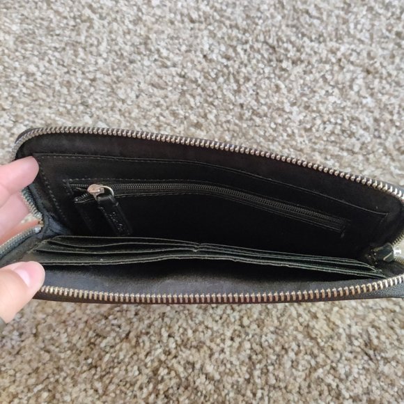 Black Calvin Klein Wristlet - Picture 2 of 4